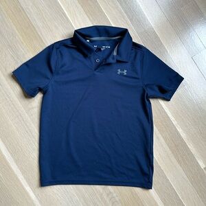 Handsome under armor navy polo